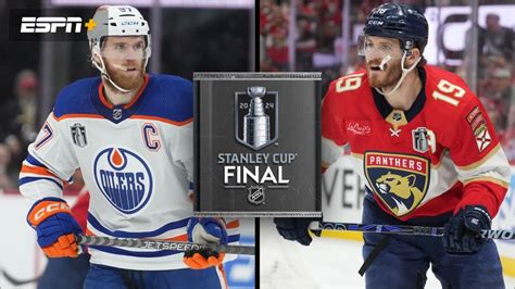 Stanley Cup Final Game 6: Florida Panthers at Edmonton Oilers .